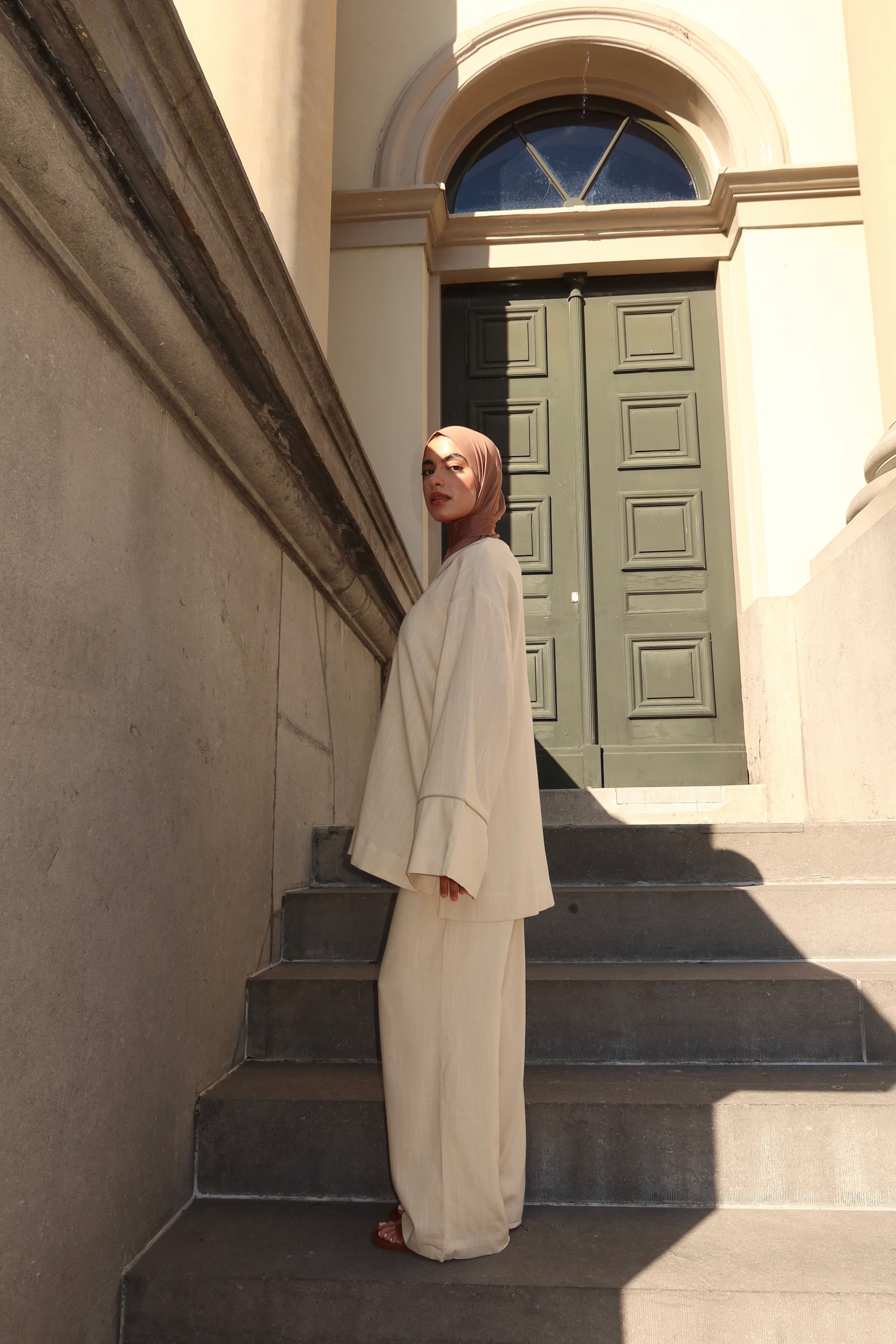 Linen two-piece set