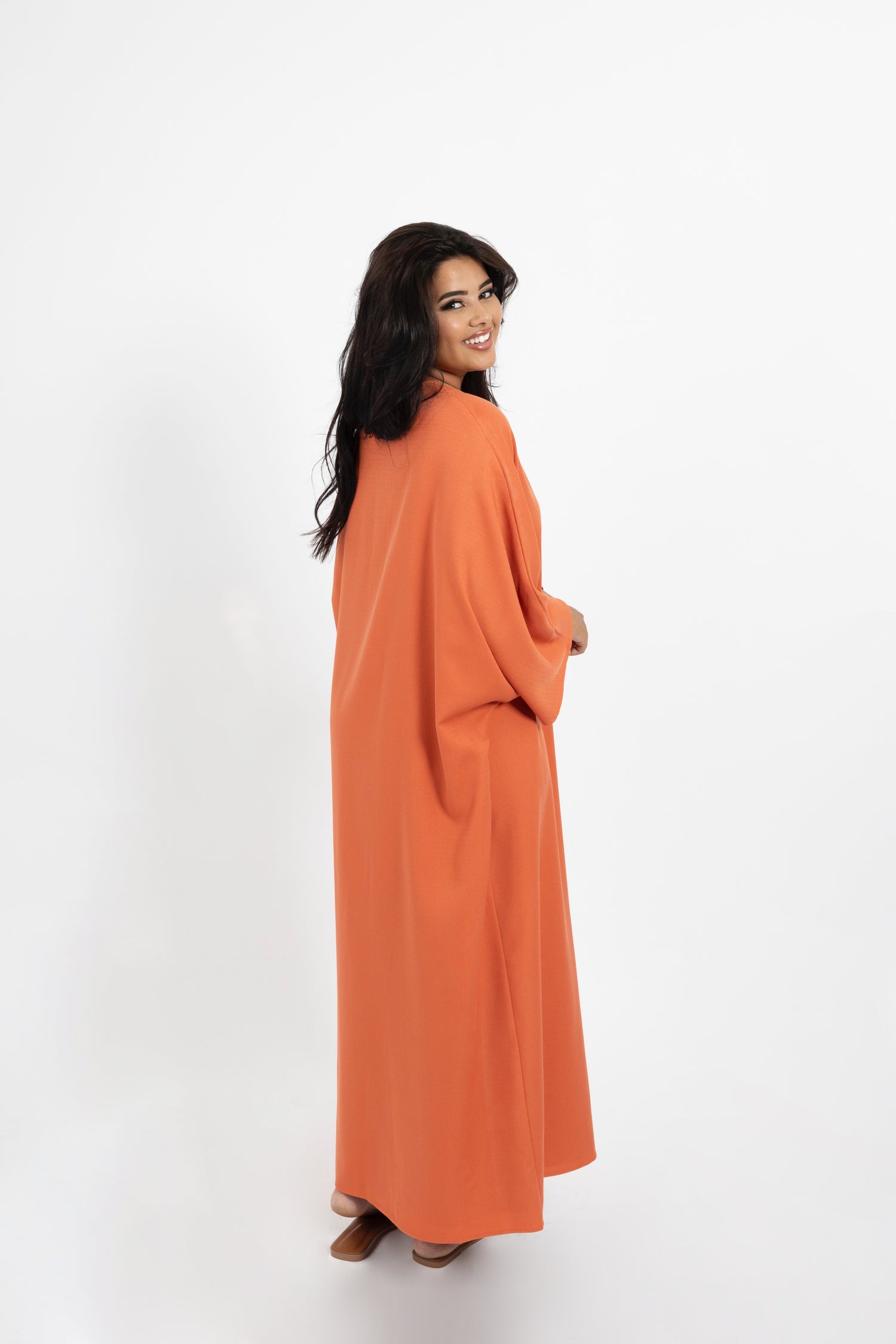 OVERSIZED LINEN ABAYA