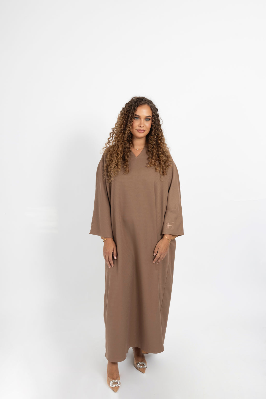 OVERSIZED LINEN ABAYA