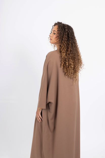 OVERSIZED LINEN ABAYA