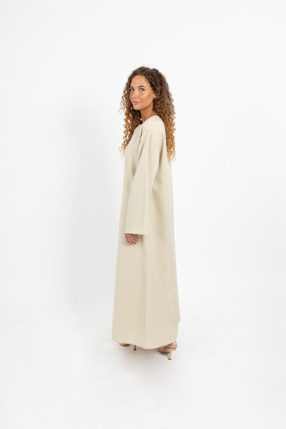 ESSENTIAL LINEN ABAYA