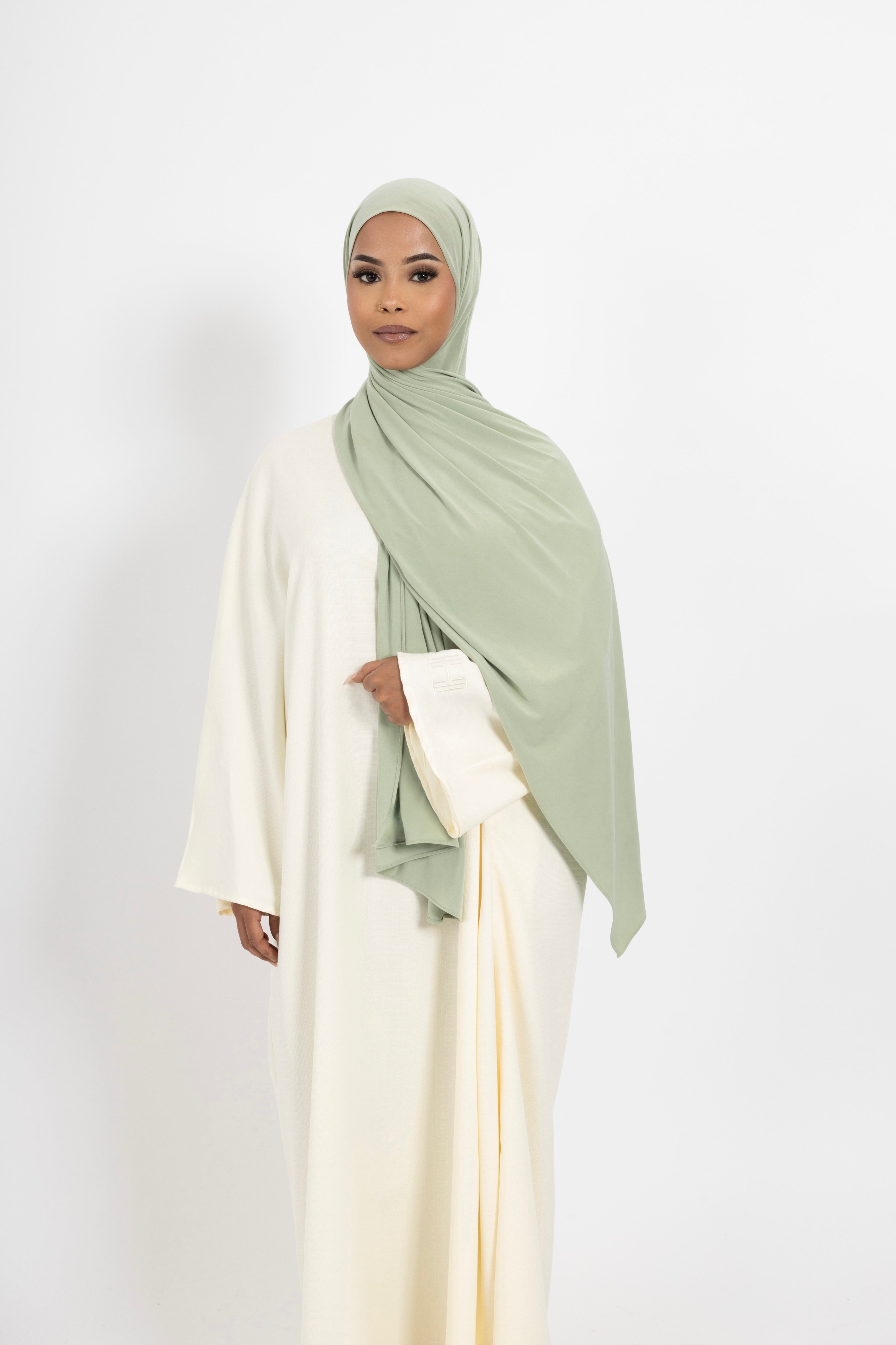 OVERSIZED LINEN ABAYA