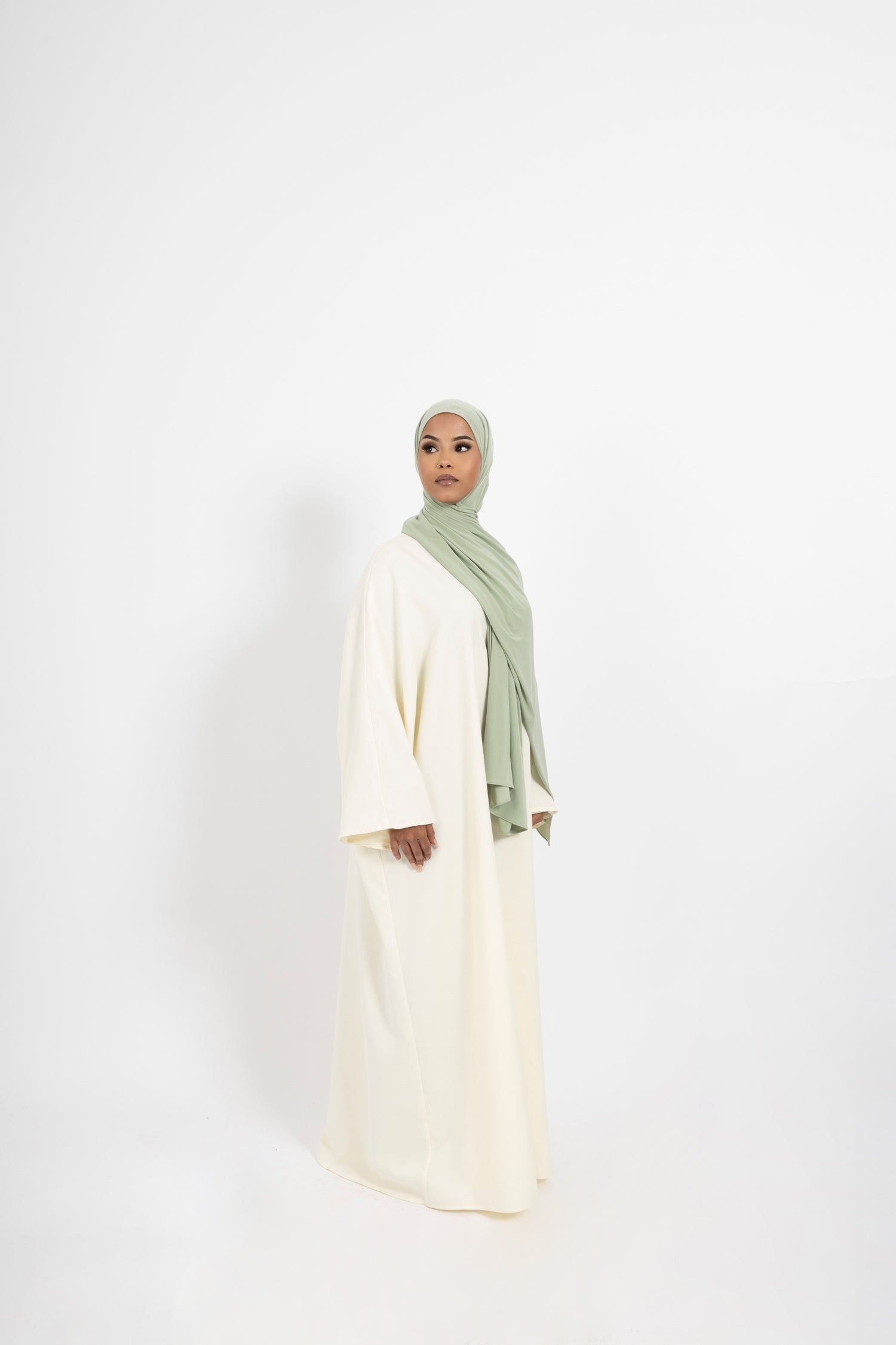 OVERSIZED LINEN ABAYA