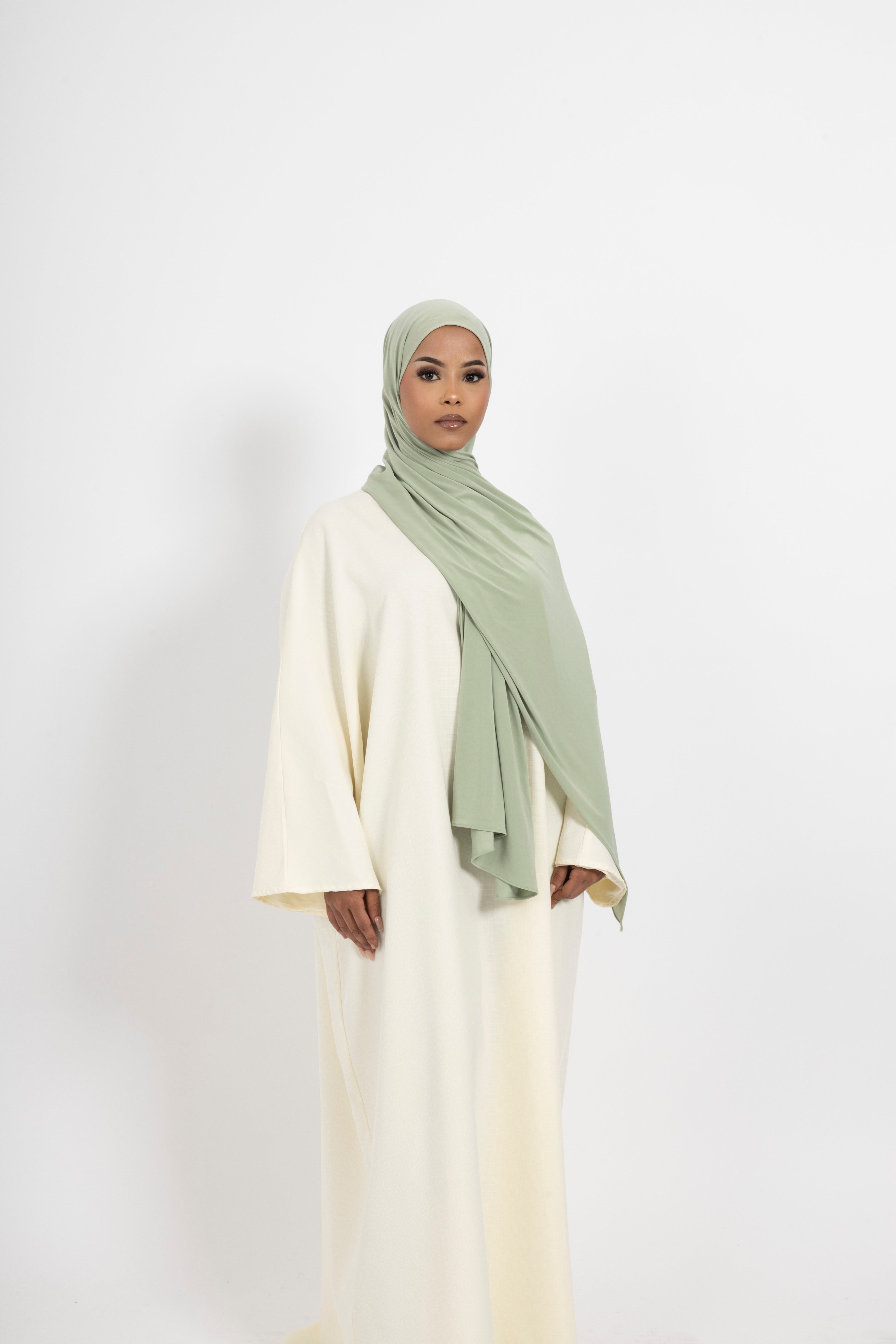 OVERSIZED LINEN ABAYA