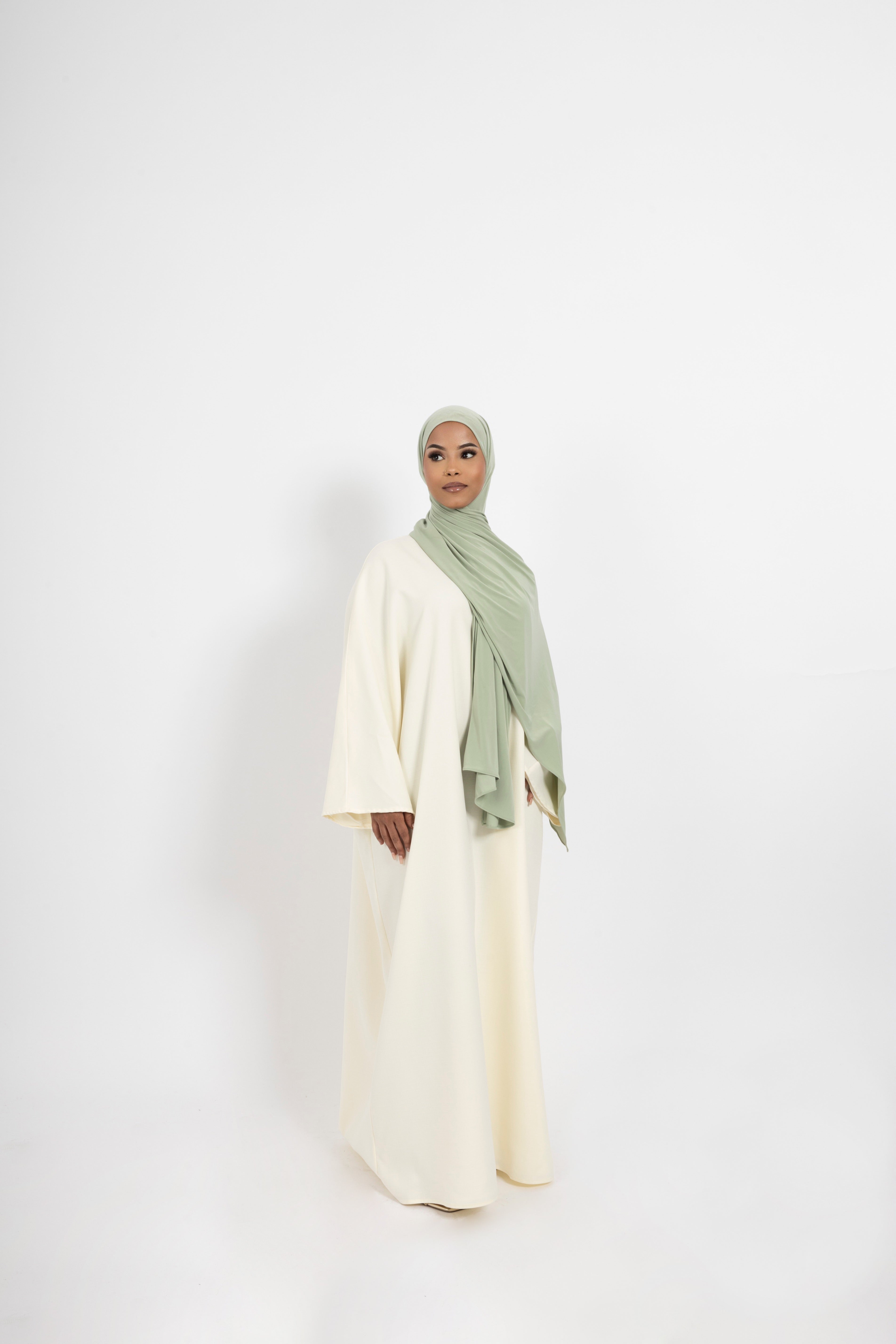 OVERSIZED LINEN ABAYA