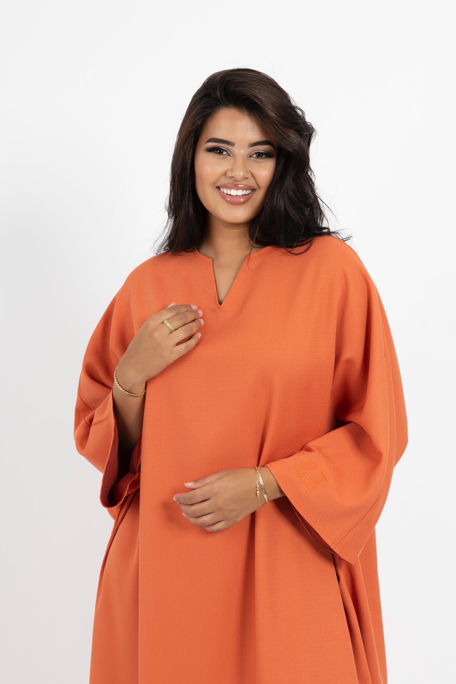 OVERSIZED LINEN ABAYA