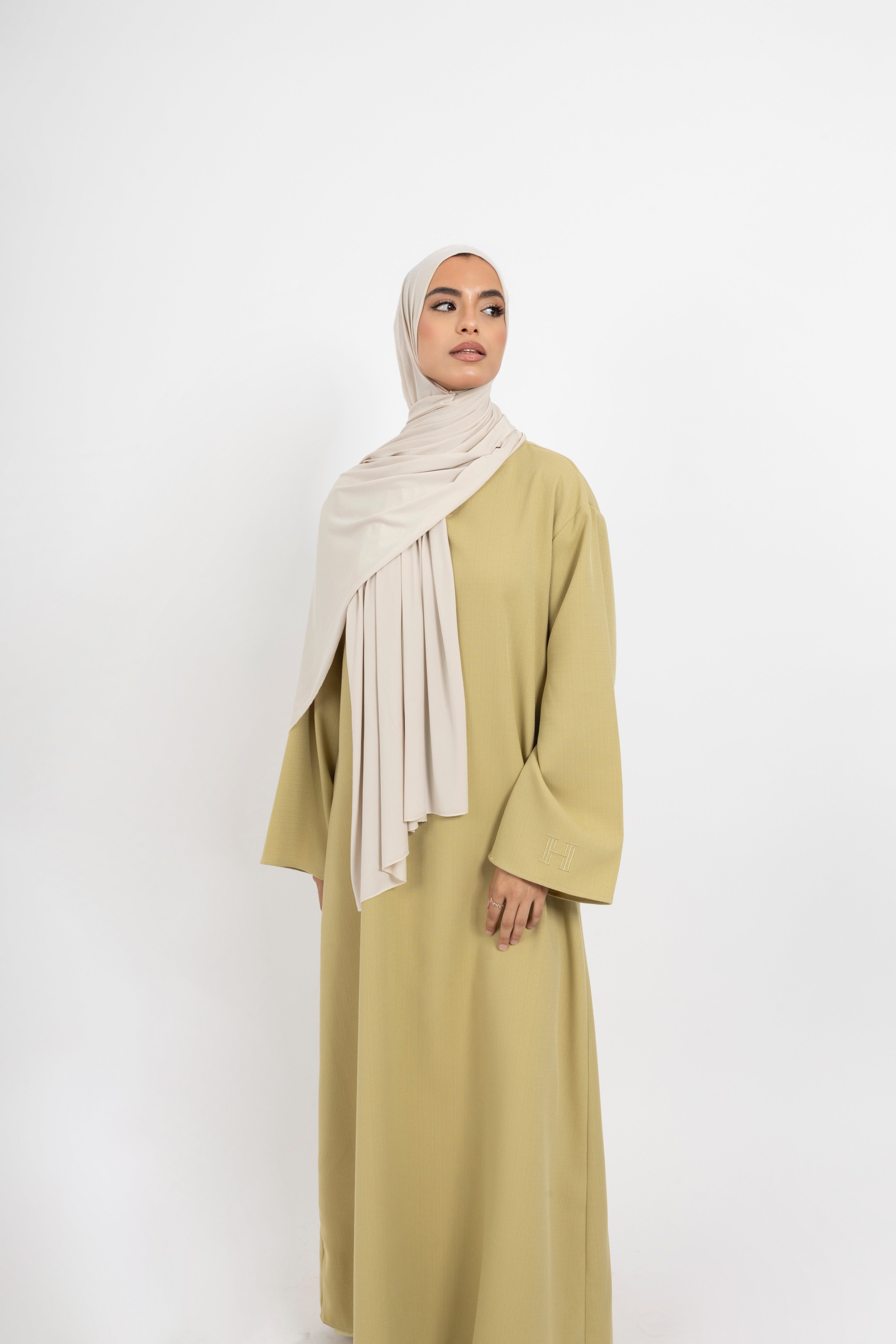 ESSENTIAL LINEN ABAYA