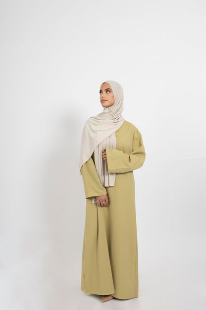 ESSENTIAL LINEN ABAYA