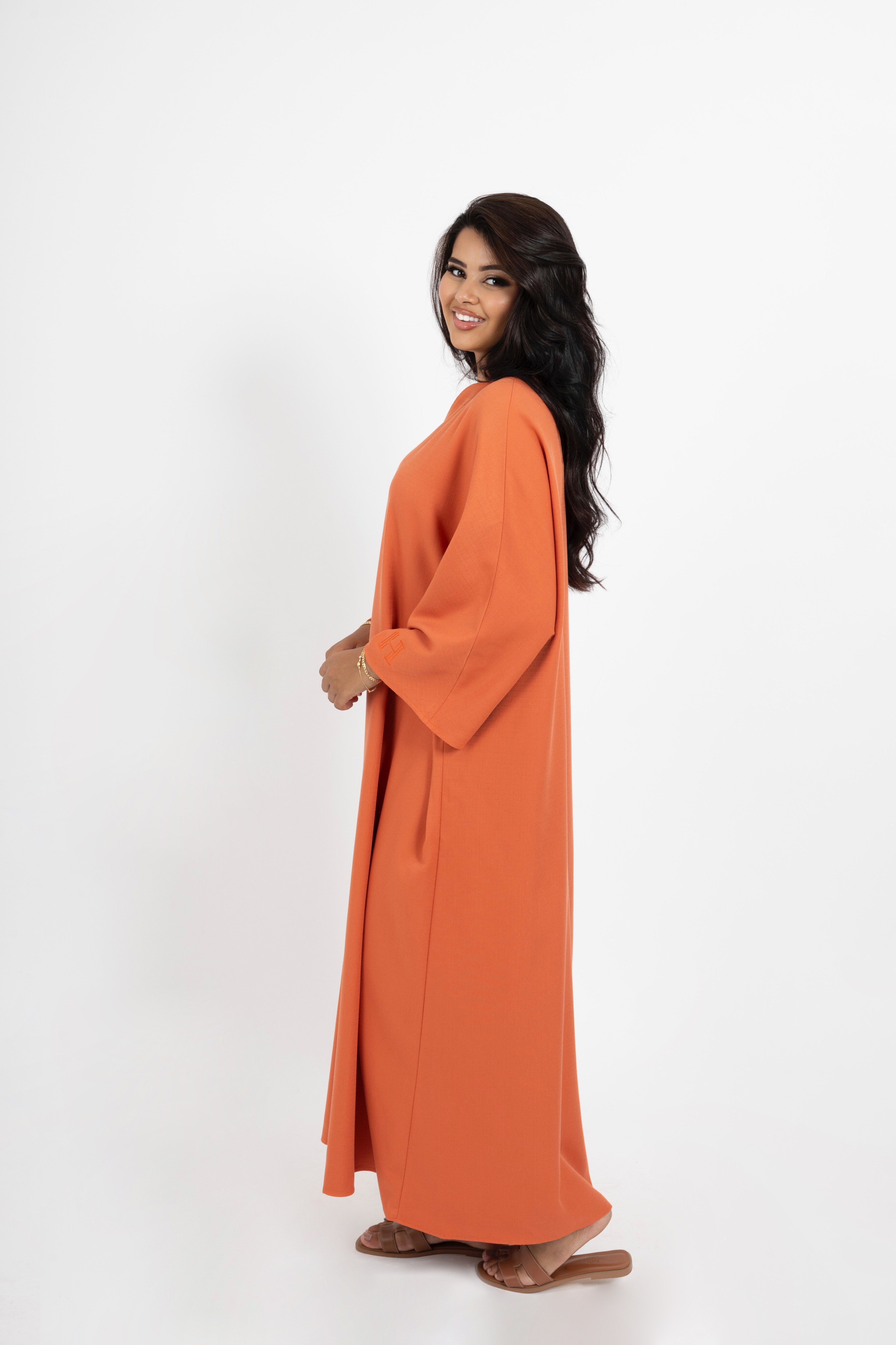 OVERSIZED LINEN ABAYA