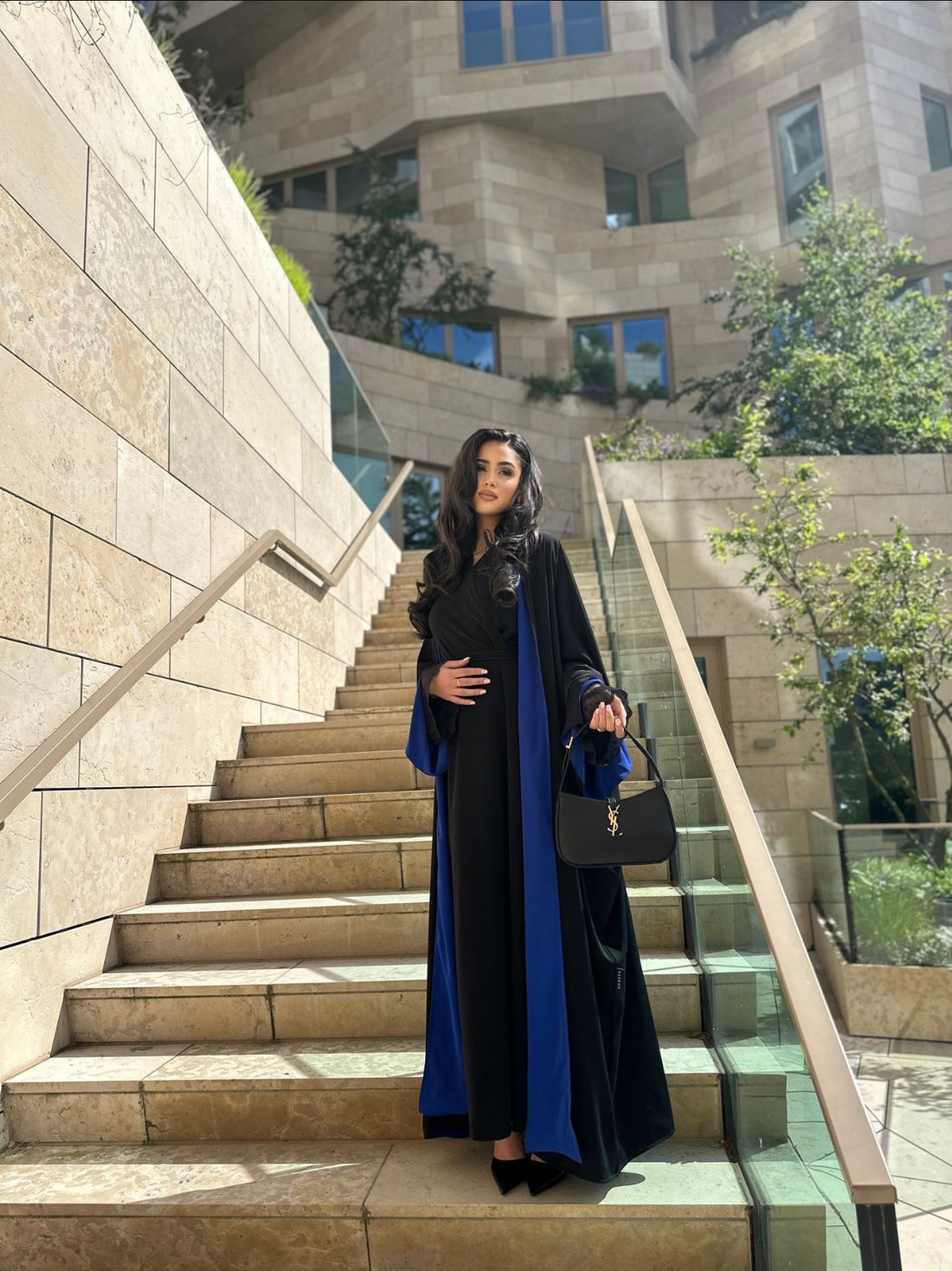 OVERSIZED ABAYA AND UNDERDRESS